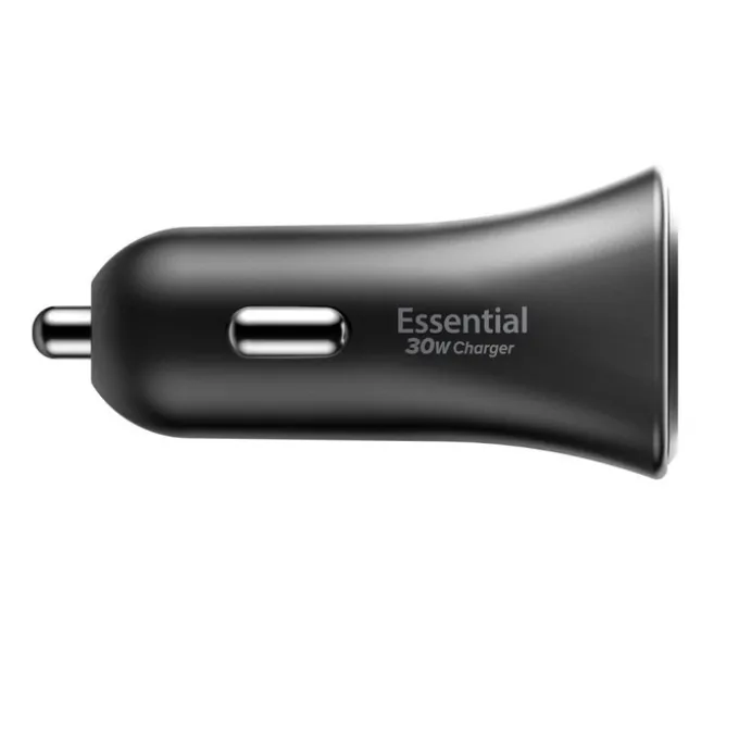 ŁADOWARKA SAMOCHODOWA SPIGEN ESSENTIAL EV301 1-PORT CAR CHARGER 30W BLACK