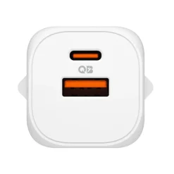 ŁADOWARKA SIECIOWA SPIGEN ESSENTIAL EE352EU 2-PORTOWA 35W BIAŁA
