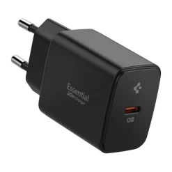 ŁADOWARKA SPIGEN ESSENTIAL EE201EU 1-PORT NETWORK CHARGER 20W CZARNA