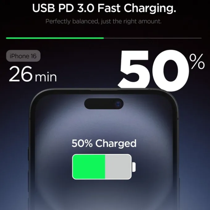 ŁADOWARKA SPIGEN ESSENTIAL EE201EU 1-PORT NETWORK CHARGER 20W CZARNA