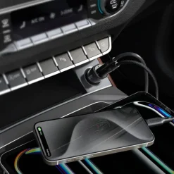ŁADOWARKA SPIGEN EV502 ARCSTATION ESSENTIAL CAR CHARGER 50W BLACK