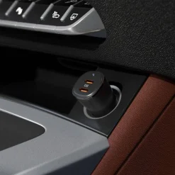 ŁADOWARKA SPIGEN EV502 ARCSTATION ESSENTIAL CAR CHARGER 50W BLACK