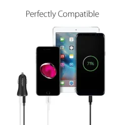 Ładowarka SPIGEN F27qc Qc3.0 2-port Car Charger Black Czarna