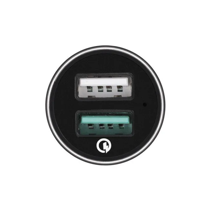 Ładowarka SPIGEN F27qc Qc3.0 2-port Car Charger Black Czarna