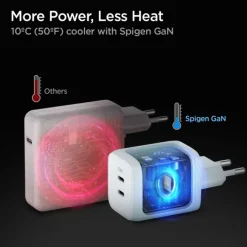 Ładowarka SPIGEN Pe2106eu Powerarc 2-port Network Charger Pd65w White