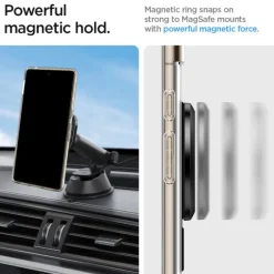 Blaszka Ring Spigen Onetap Ring Magnetic Magsafe Plate Black