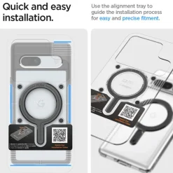 Blaszka Ring Spigen Onetap Ring Magnetic Magsafe Plate Black
