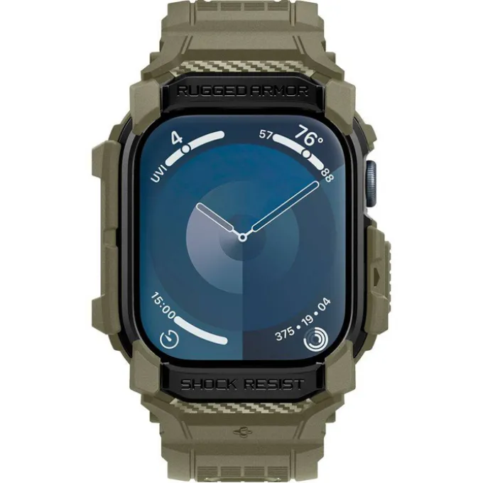 BRANSOLETA SPIGEN RUGGED ARMOR ”PRO” APPLE WATCH 10 (46 MM) VINTAGE KHAKI
