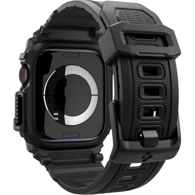 BRANSOLETA SPIGEN RUGGED ARMOR ”PRO” APPLE WATCH 10 (42 MM) MATTE BLACK