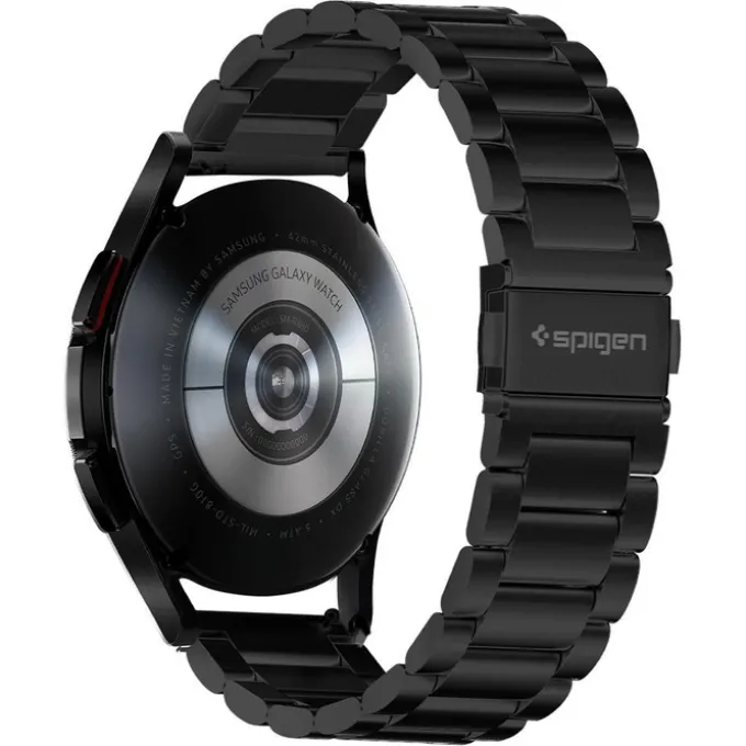 Bransoleta SPIGEN Samsung Galaxy Watch 4 40 / 42 / 44 / 46mm Modern Fit Band Black Czarna