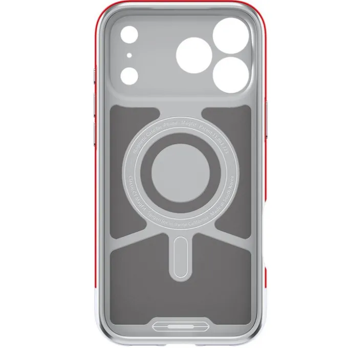 ETUI APPLE IPHONE 17 PRO MAX SPIGEN CLASSIC C1 MAGSAFE RUBY
