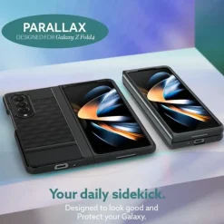 Etui Caseology Parallax Galaxy Z Fold 5 Matte Black Case