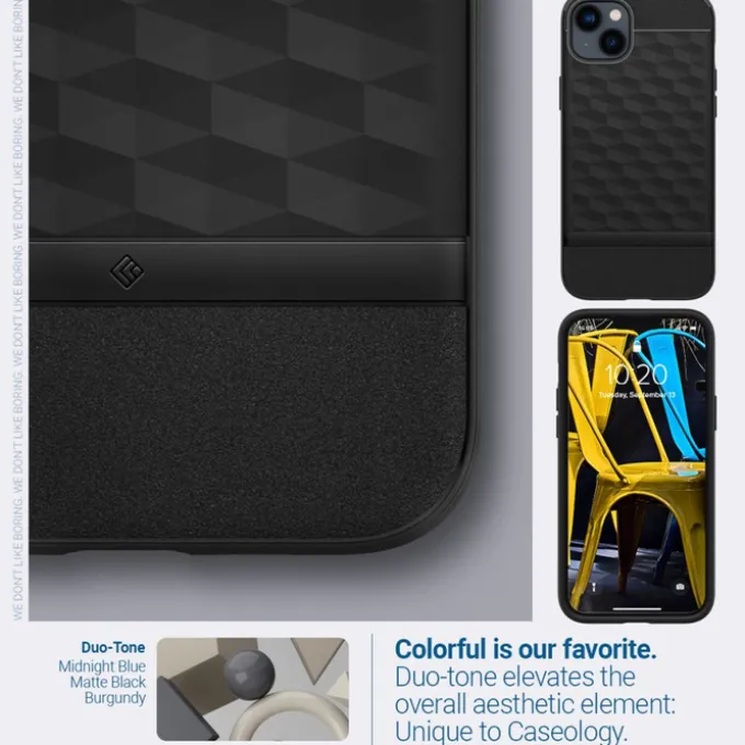 Etui Caseology Parallax Mag Magsafe iPhone 14 Plus Matte Black