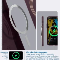Etui Caseology Parallax Mag Magsafe iPhone 14 Plus Burgundy