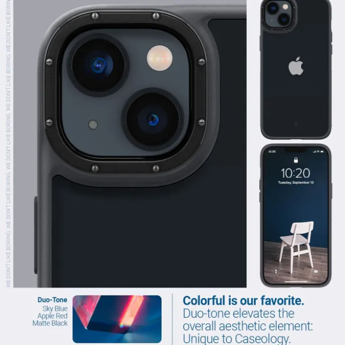 Etui Caseology Skyfall iPhone 14 Plus Matte Black