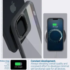 Etui Caseology Skyfall iPhone 14 Plus Matte Black