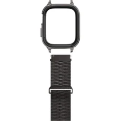 Etui i Pasek Spigen Metal Fit Pro Apple Watch SE 4 5 6 7 8 9 44 / 45 mm Grafitowe