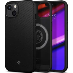 Etui iPhone 13 Etui MagSafe Mag Armor Spigen Matte Black Case