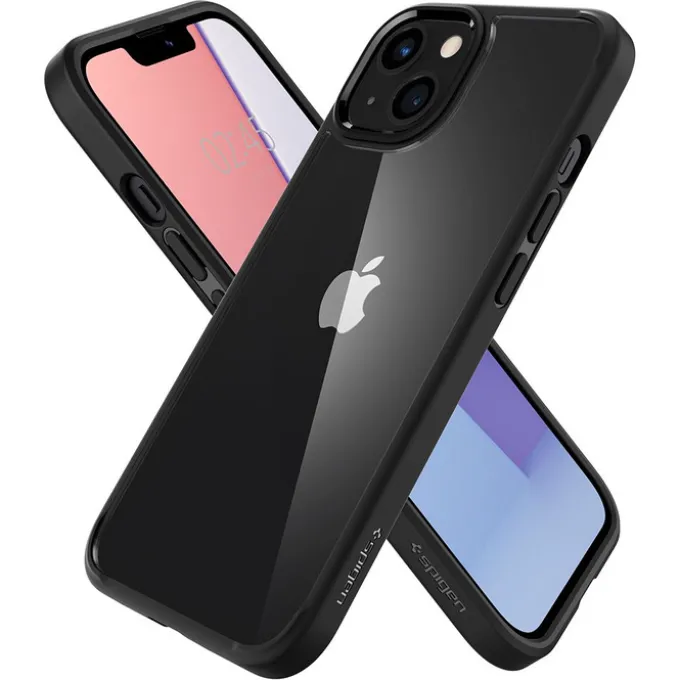 Etui iPhone 13 Etui SPIGEN Ultra Hybrid Black Case