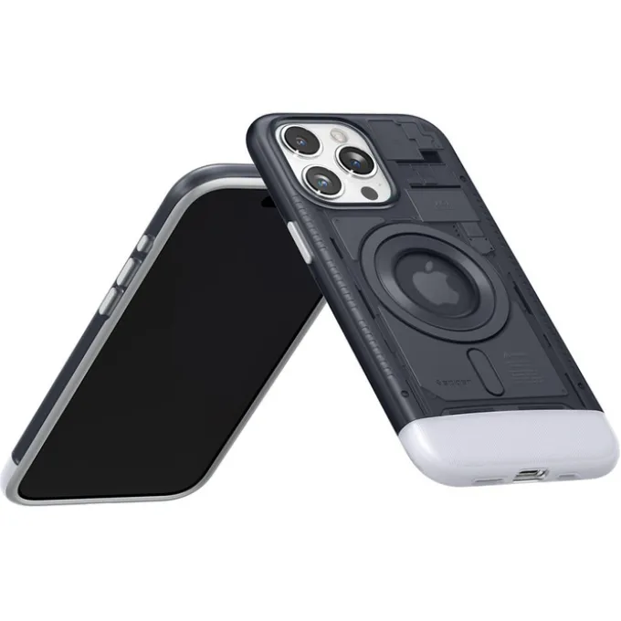 Etui iPhone 15 Pro Max Spigen Classic C1 Mag Magsafe Graphite Case