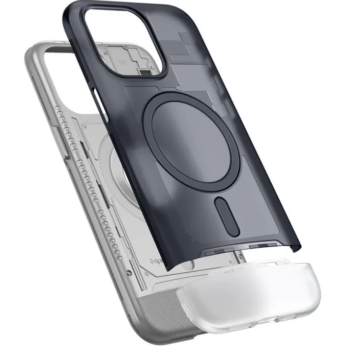 Etui iPhone 15 Pro Max Spigen Classic C1 Mag Magsafe Graphite Case