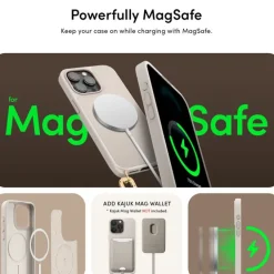 Etui iPhone 15 Pro Max Spigen Cyrill Classic Charm Mag Magsafe Cream Case