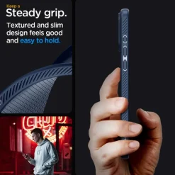 Etui iPhone 15 Pro Max Spigen Liquid Air Navy Blue Case