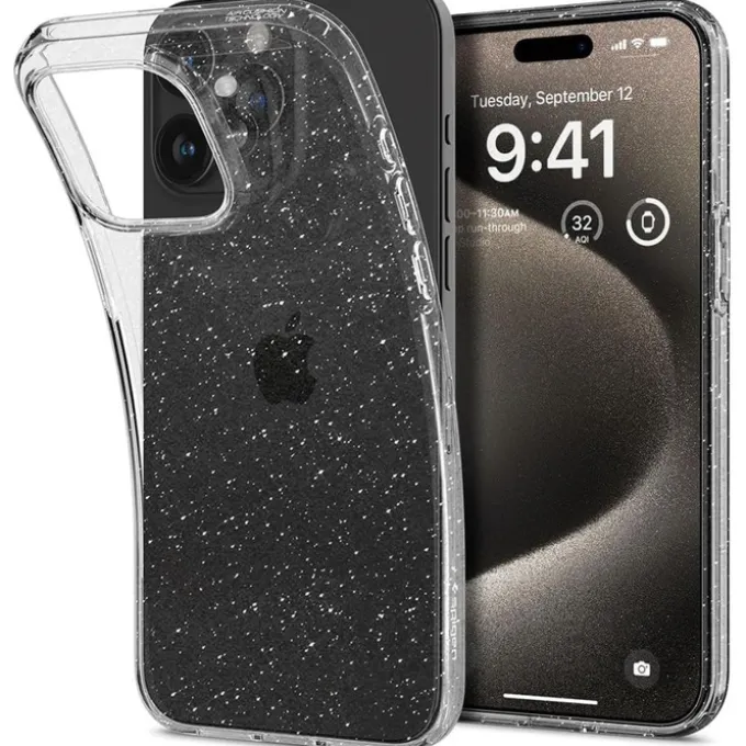 Etui iPhone 15 Pro Max Spigen Liquid Crystal Glitter Crystal Case
