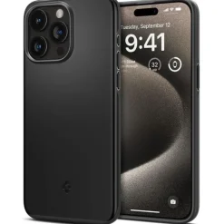 Etui iPhone 15 Pro Max Spigen Thin Fit Black Case