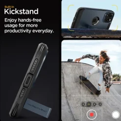 Etui iPhone 15 Pro Max Spigen Tough Armor Mag Magsafe Metal Slate