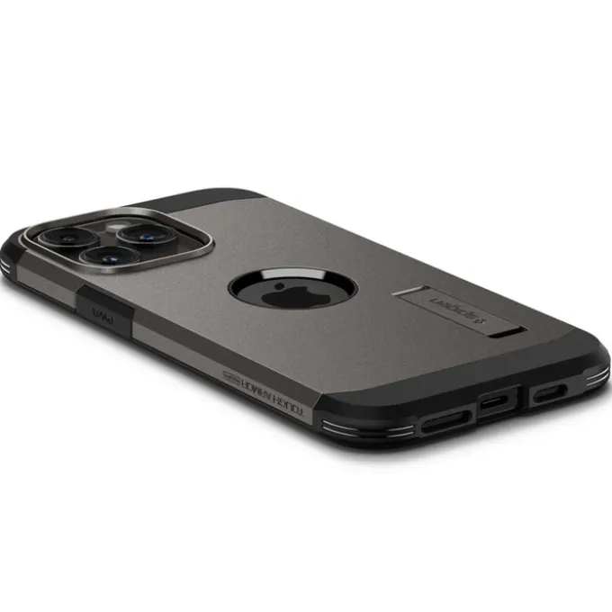 Etui iPhone 15 Pro Max Spigen Tough Armor Mag Magsafe Gunmetal