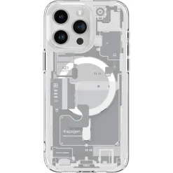 Etui iPhone 15 Pro Max Spigen Ultra Hybrid Mag Magsafe Zero One White Case