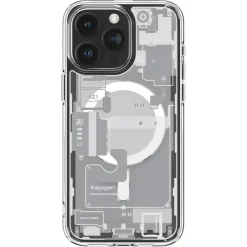 Etui iPhone 15 Pro Max Spigen Ultra Hybrid Mag Magsafe Zero One White Case