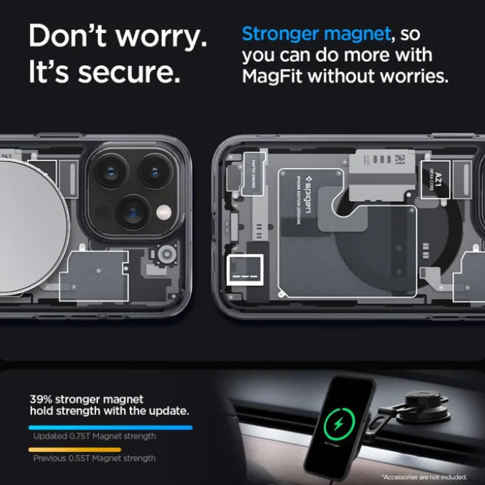 Etui iPhone 15 Pro Max Spigen Ultra Hybrid Mag Magsafe Zero One Case