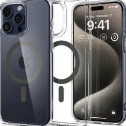 Etui iPhone 15 Pro Max Spigen Ultra Hybrid Mag Magsafe Graphite Case