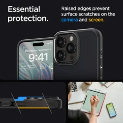 Etui iPhone 15 Pro Max Spigen Ultra Hybrid Frost Black Case