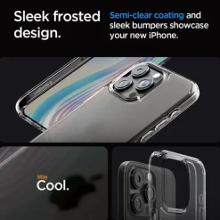 Etui iPhone 15 Pro Max Spigen Ultra Hybrid Frost Clear Case