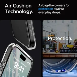 Etui iPhone 15 Pro Max Spigen Ultra Hybrid Frost Clear Case