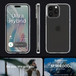 Etui iPhone 15 Pro Max Spigen Ultra Hybrid Frost Clear Case