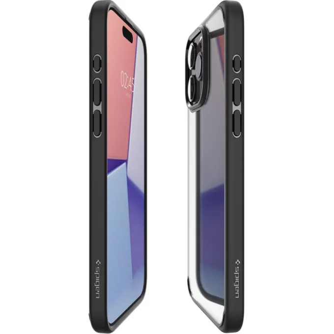 Etui iPhone 15 Pro Max Spigen Ultra Hybrid Matte Black Case
