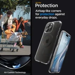 Etui iPhone 15 Pro Max Spigen Ultra Hybrid Mag Magsafe Carbon Fiber Case