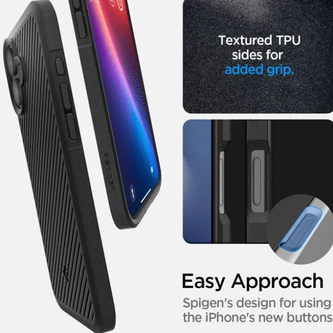 Etui iPhone 16 Spigen Core Armor Matte Black