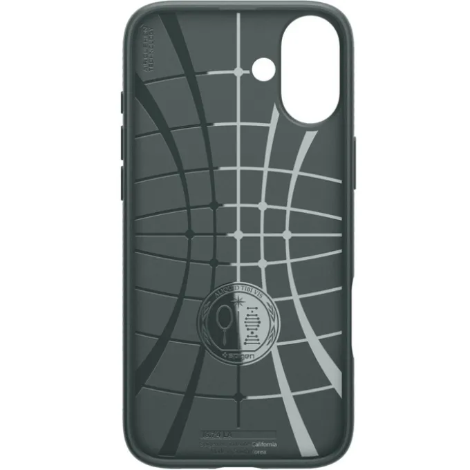 Etui iPhone 16 Spigen Liquid Air Abyss Green