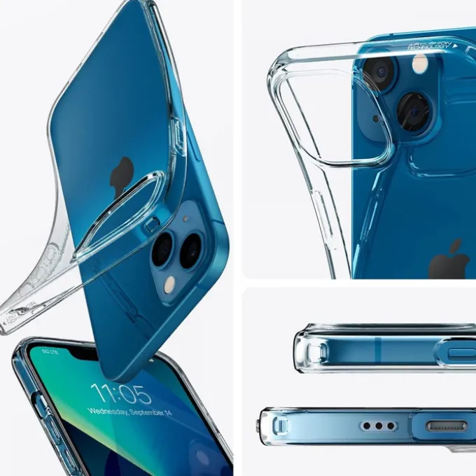 Etui iPhone 13 SPIGEN Liquid Crystal Przezroczyste Clear Case