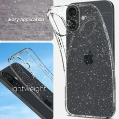 Etui iPhone 16 Spigen Liquid Crystal Glitter Crystal
