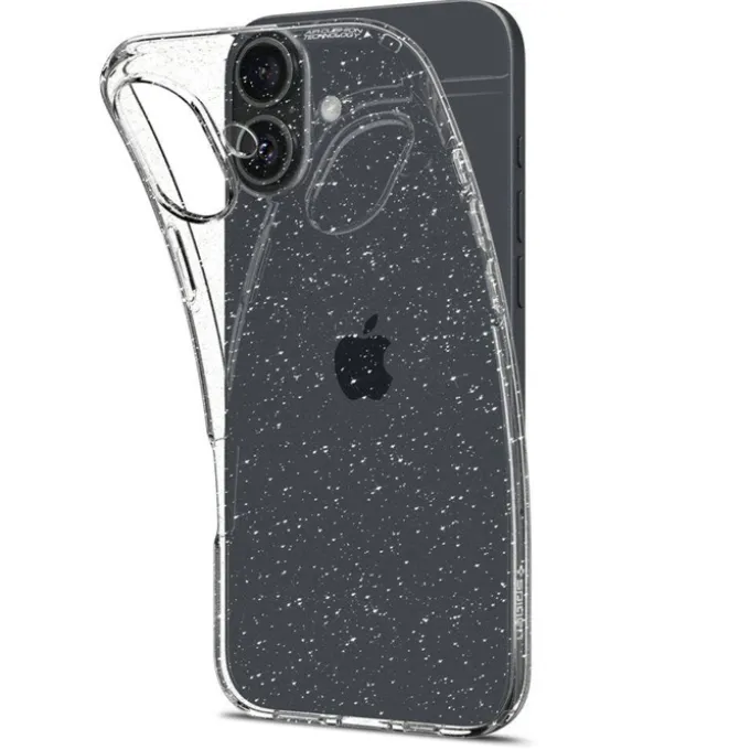 Etui iPhone 16 Spigen Liquid Crystal Glitter Crystal