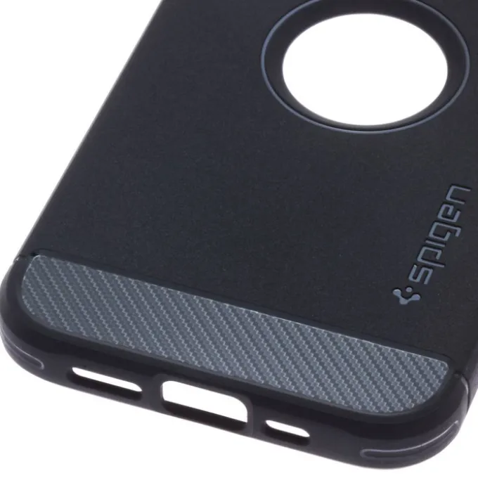 Etui iPhone 13 SPIGEN RUGGED ARMOR MATTE BLACK CASE