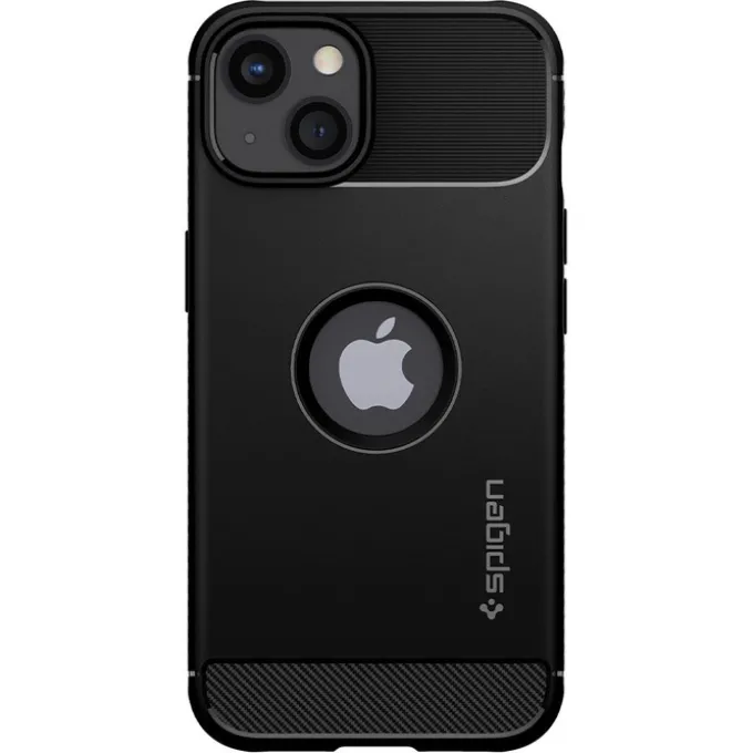 Etui iPhone 13 SPIGEN RUGGED ARMOR MATTE BLACK CASE