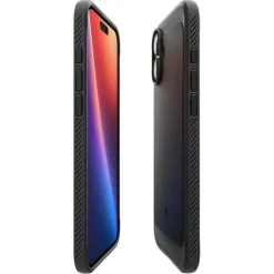 Etui iPhone 16 Spigen Rugged Armor Mag Magsafe Matte Black