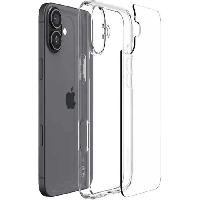 Etui iPhone 16 Spigen Ultra Hybrid Crystal Clear